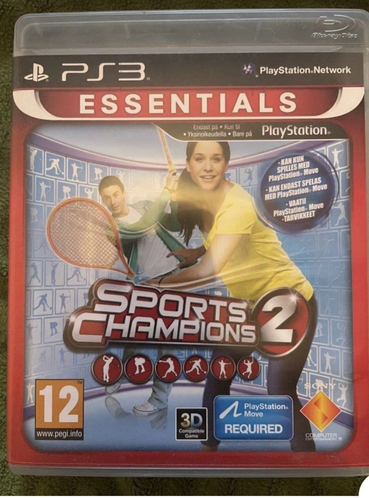 Zestaw 3 gier sportowych na PS3 + gra Eyepet & Friends