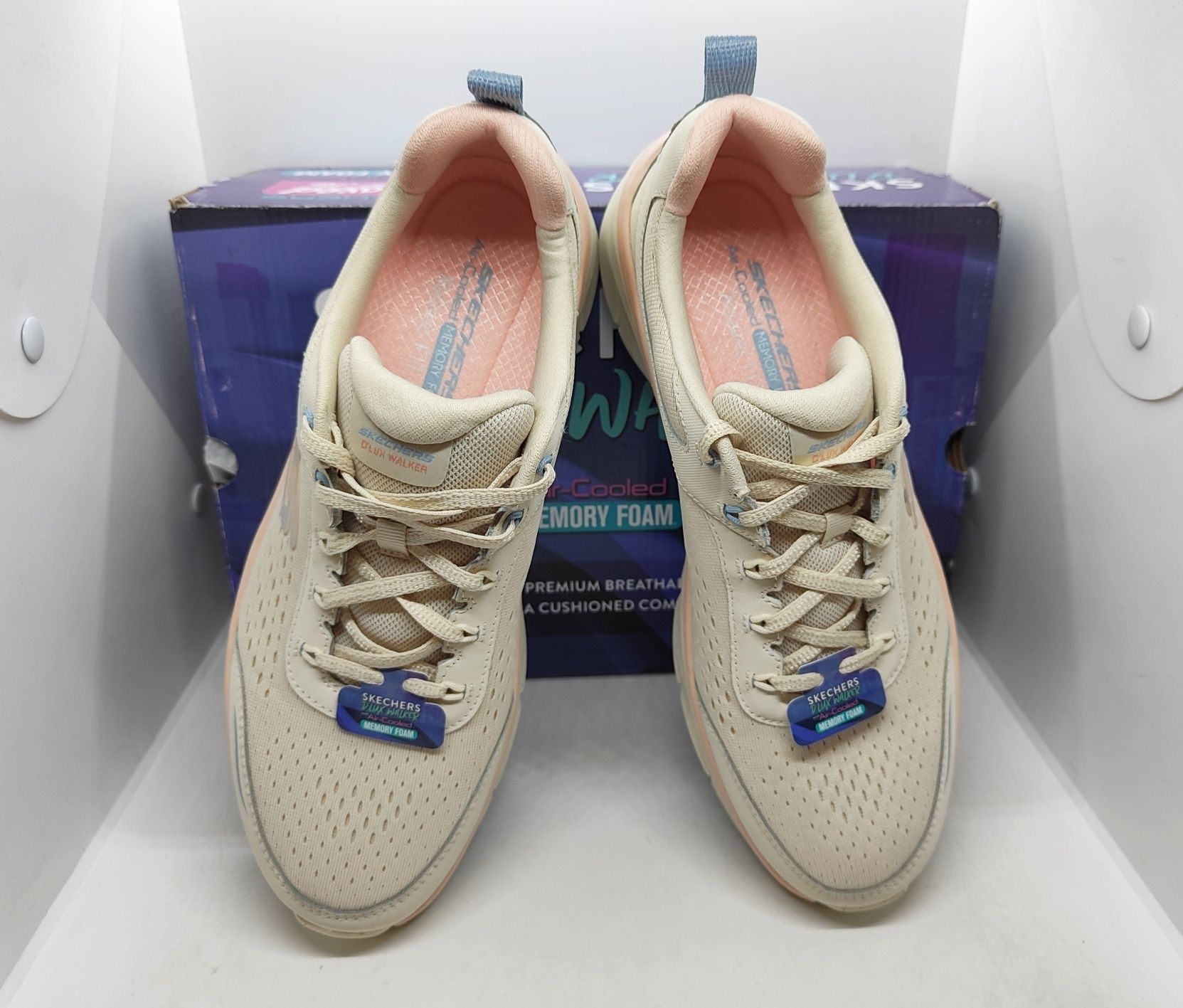Кожаные 26 27,5см кроссовки Skechers оригинал