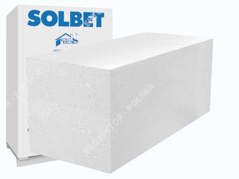 bloczek SOLBET 24cm belit pustak gazobeton cegła beton komórkowy dom