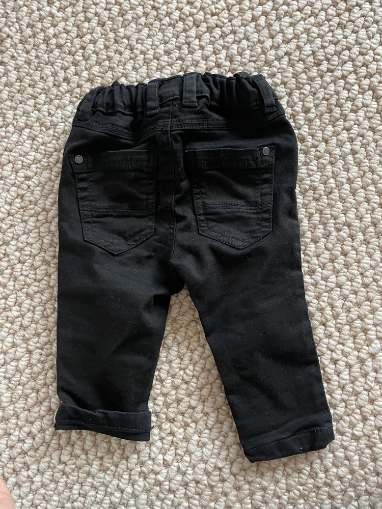 Nowe spodnie 74 reserved czarne