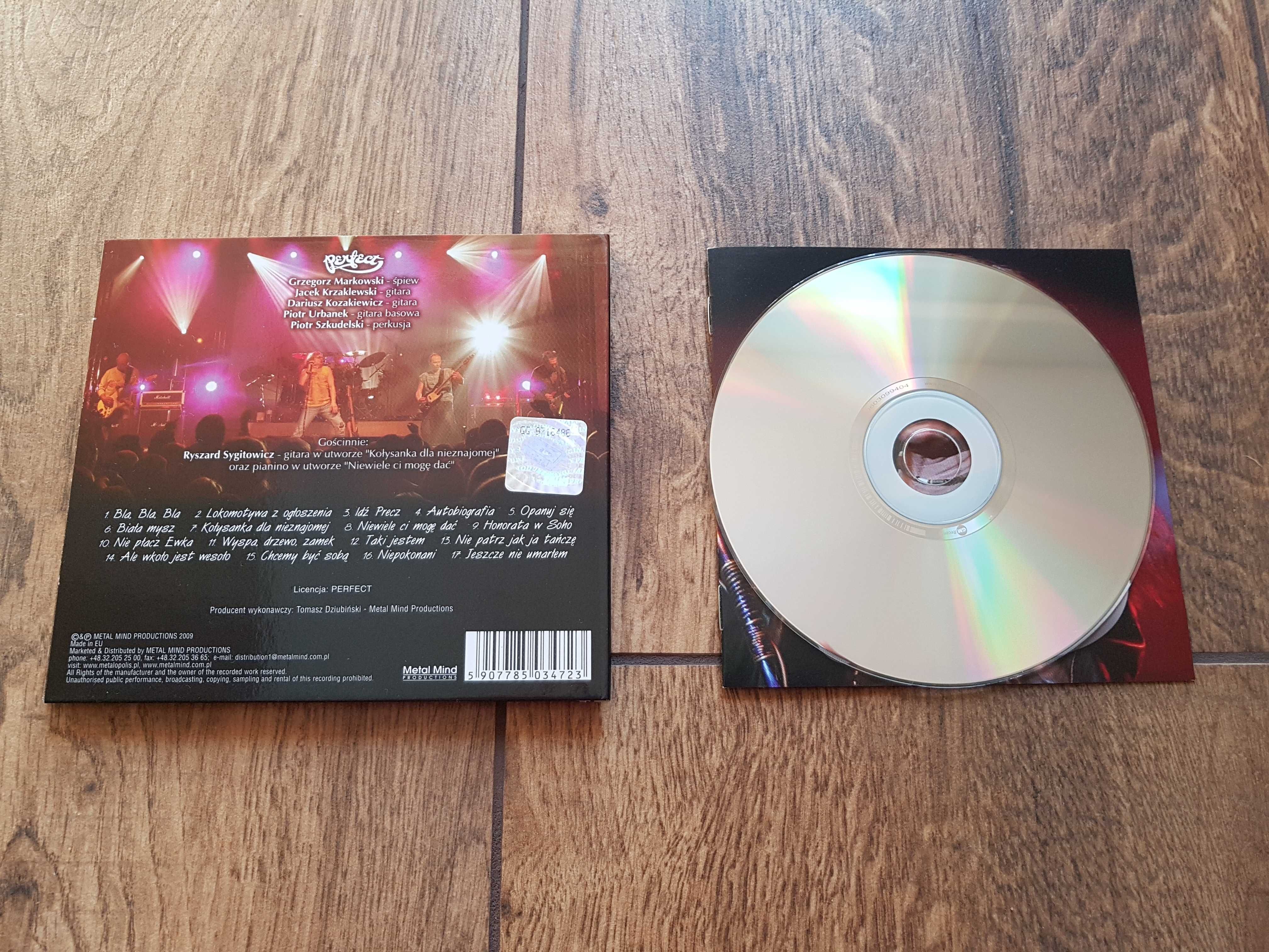 płyta CD: PERFECT "z wtorku na środę"