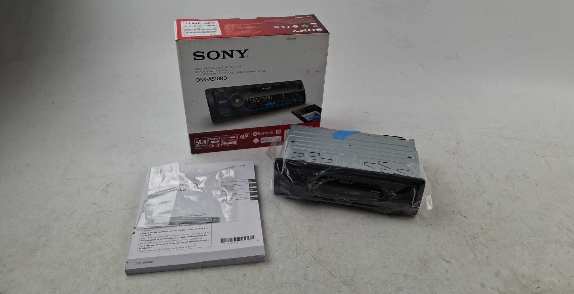 Sony DSX-A510BD Radio samochodowe Bluetooth DAB MP3 USB