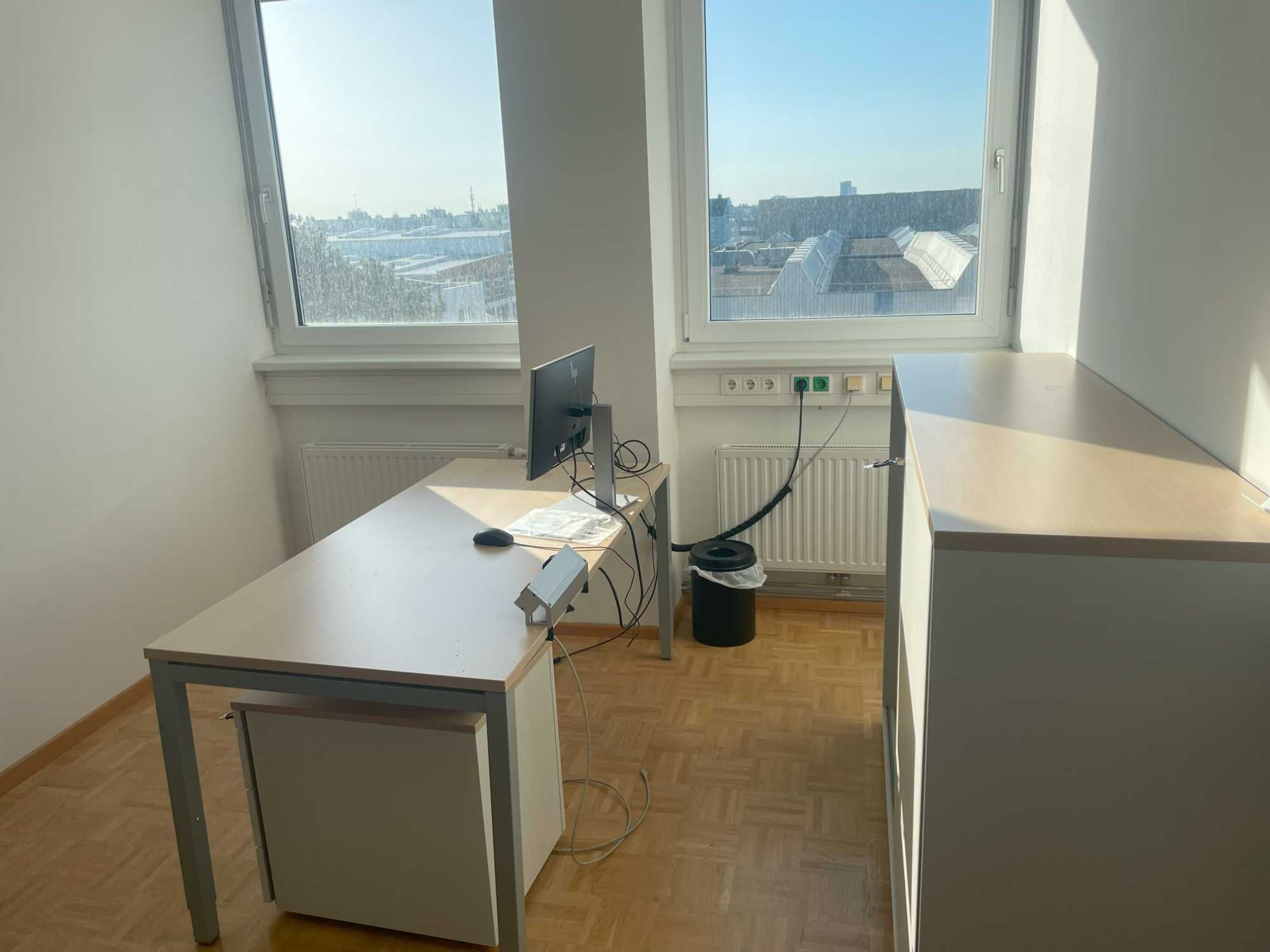 Biurko Neudoerfler MyMotion Lyon Ash/Silver POLEASINGOWE 2021
