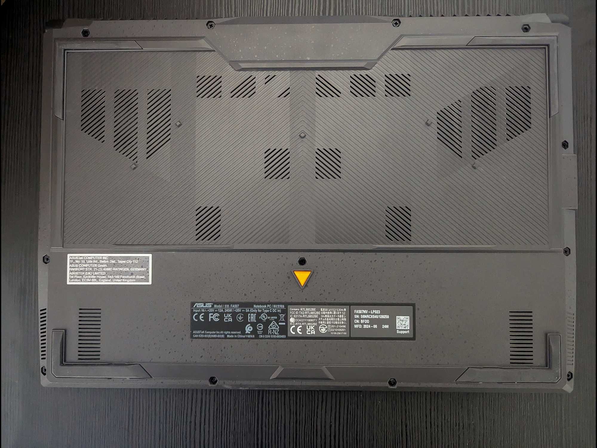 Laptop gamingowy Asus A15 Ryzen 7 RTX4060 | 140W | gwarancja | gratisy