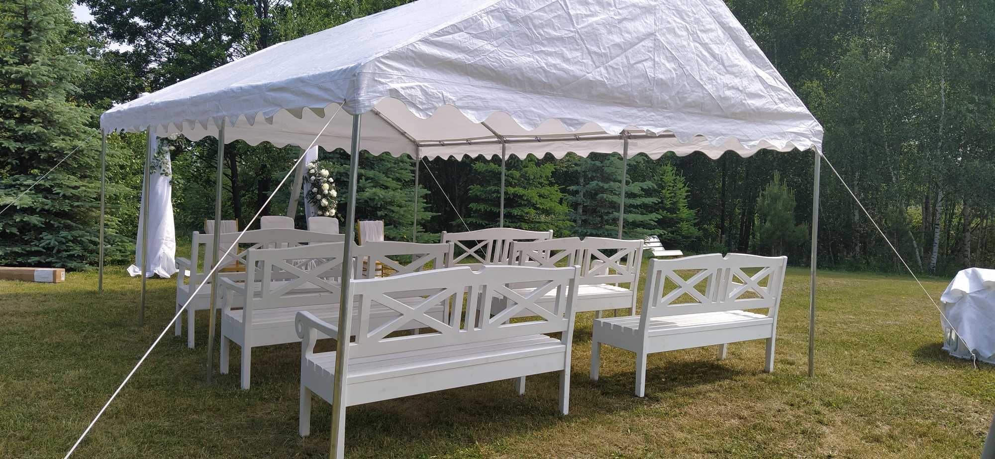 Do wynajęcia namiot imprezowy /cateringowy 6x4m 8x5m stoły krzesła