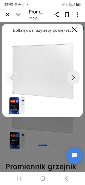 Promiennik grzejnik podczerwieni Cronos GRAFEN Pro 580W,450W,480W,720W