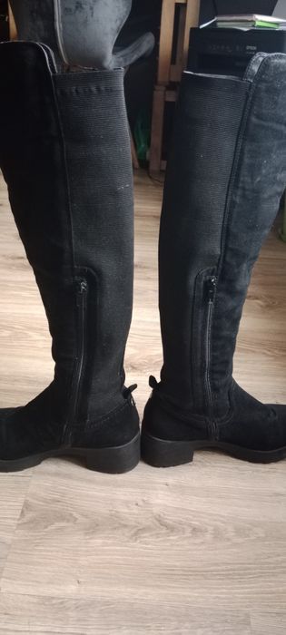 Kozaki czarne damskie