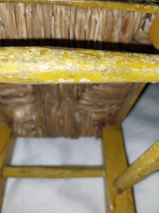 Cadeira Alentejana de brincar com mais de 80 anos .