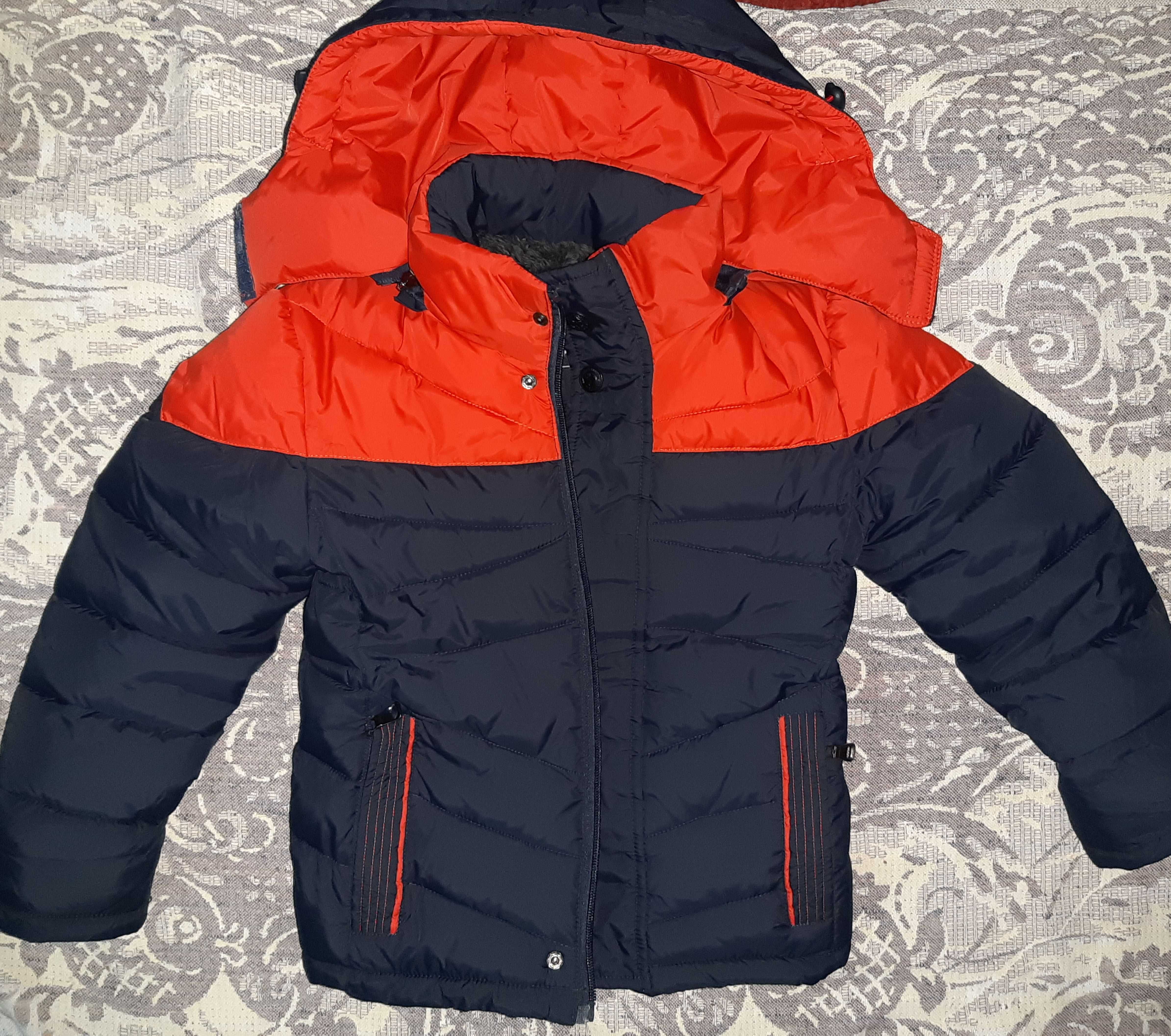 Куртка для мальчика Зима 116 см