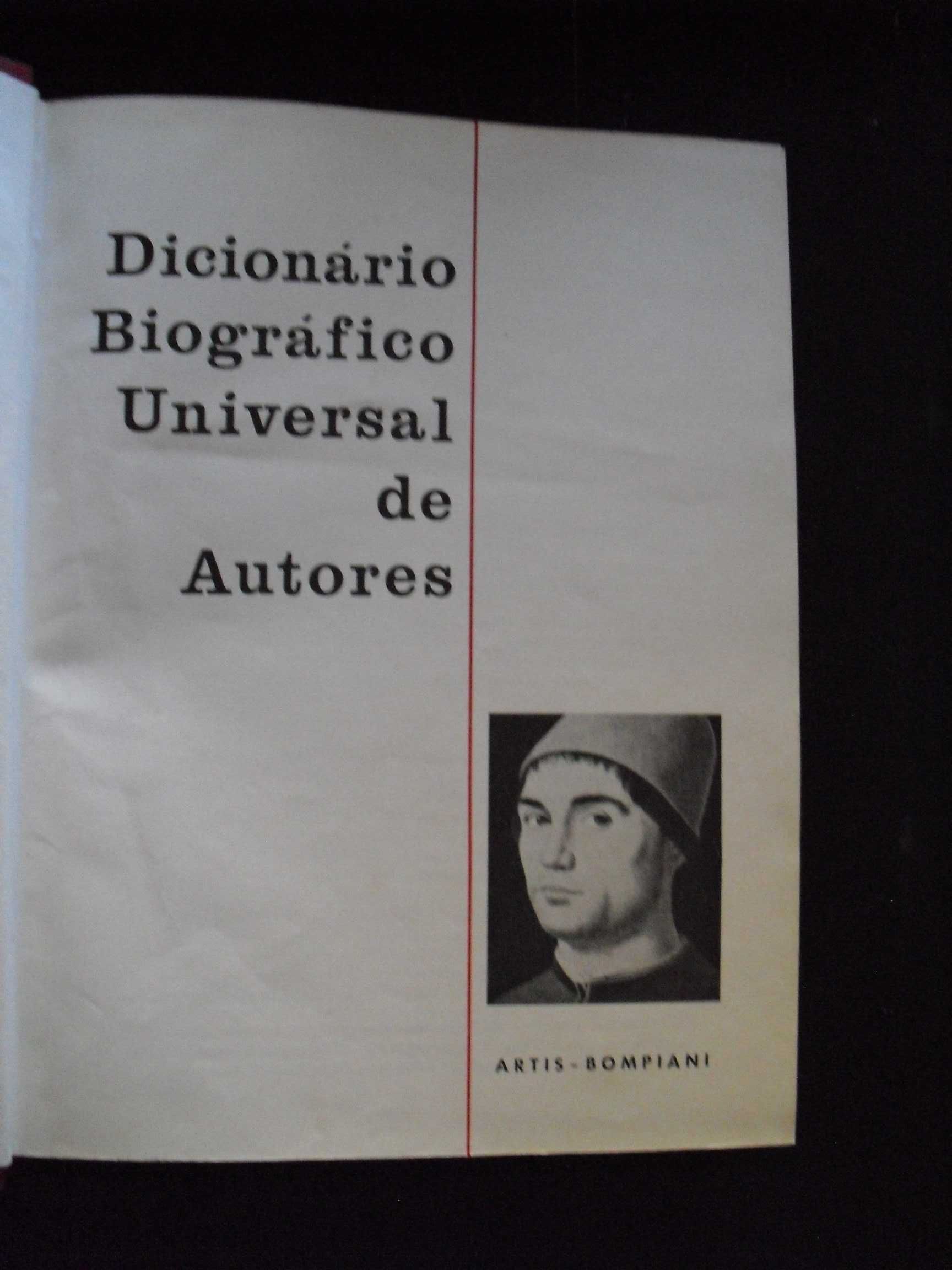 Vários;Dicionário Biográfico Universal de Autores-5 Volumes