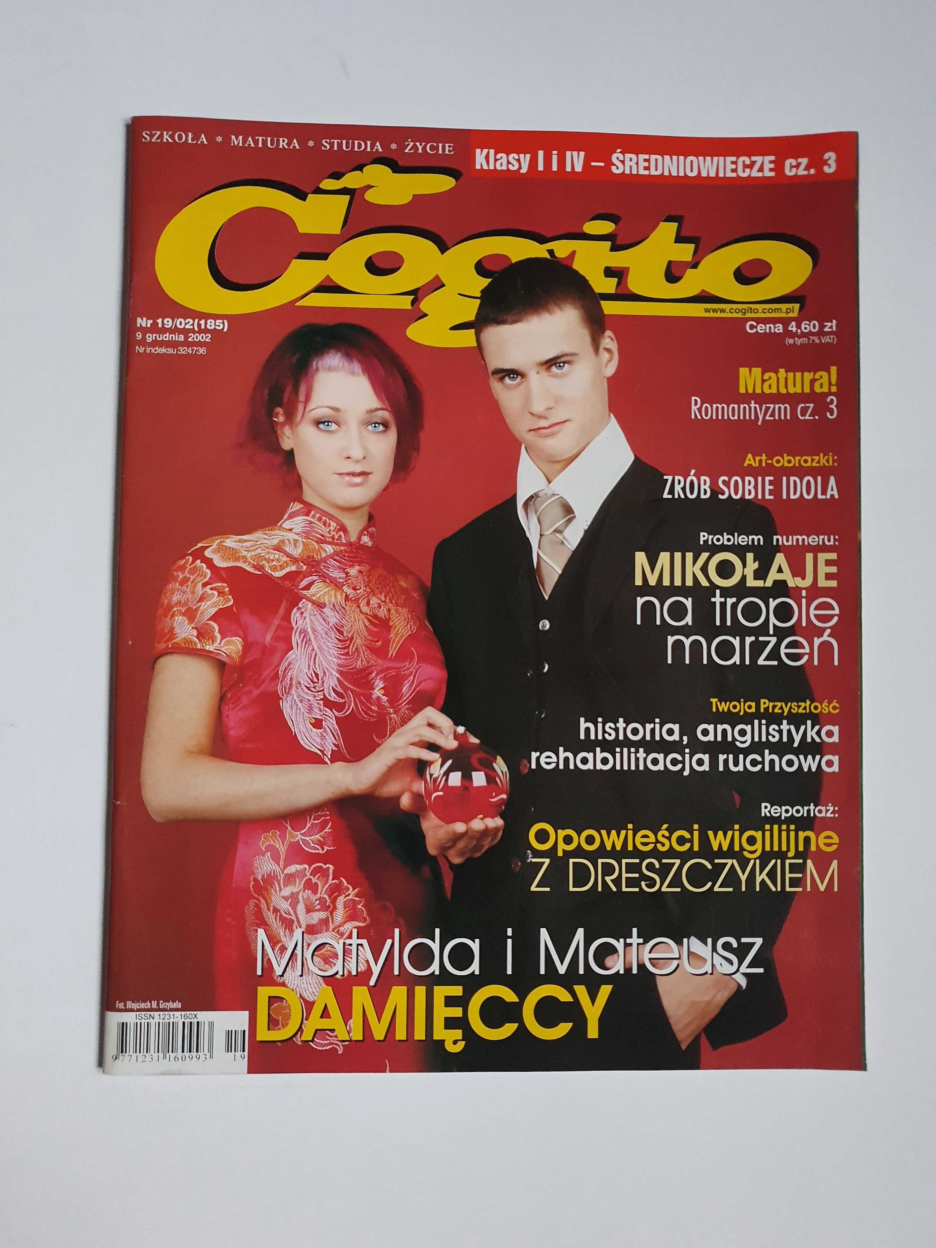 Kolekcjonerskie Gazety Cogito 2000, 2002 - 6 sztuk