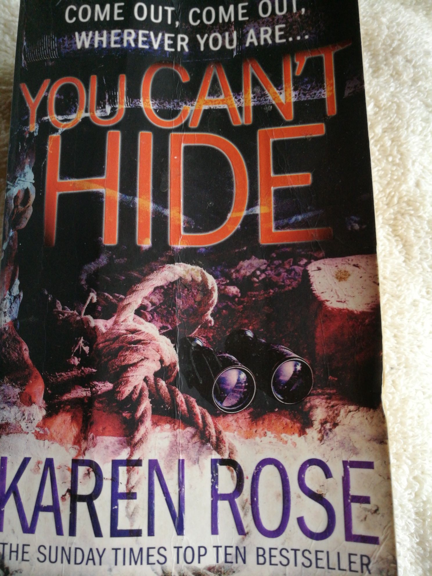 You can't hide - ksiazka po angielsku