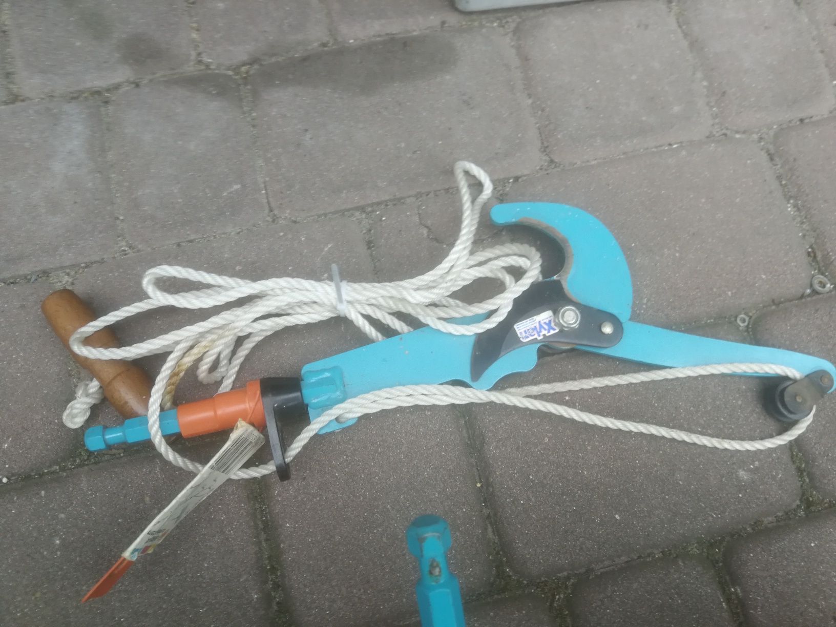 Wertykulator gardena reczny oraz sekator do galezi gardena