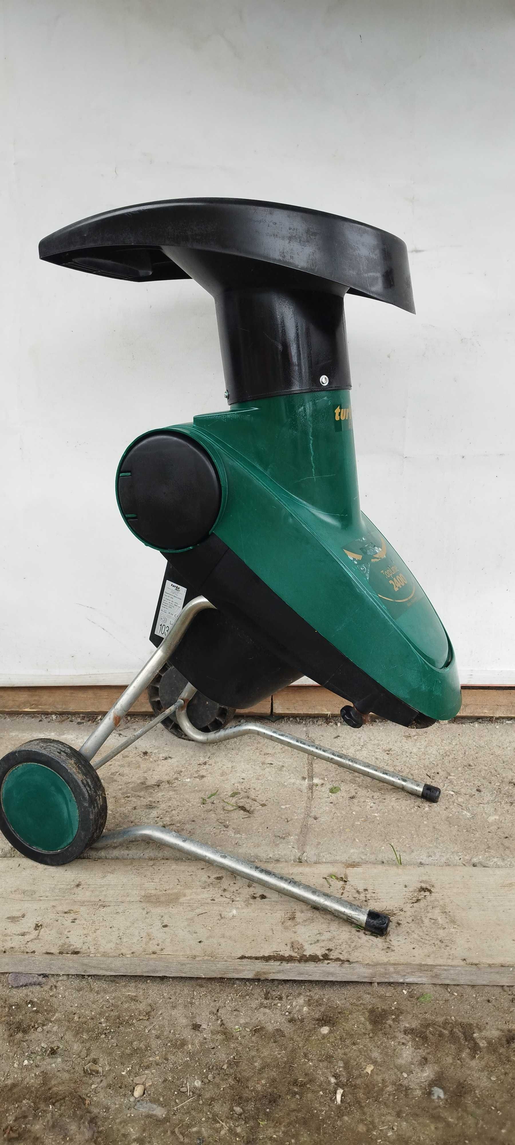 Rozdrabniacz rębak do gałęzi 4,5 cm  Rok Gwarancji 2400 watt + gratisy