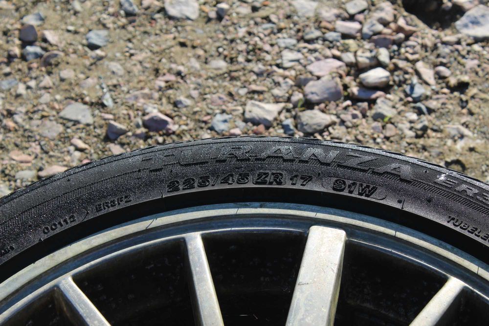 Jantes 4x100 R17 com pneus