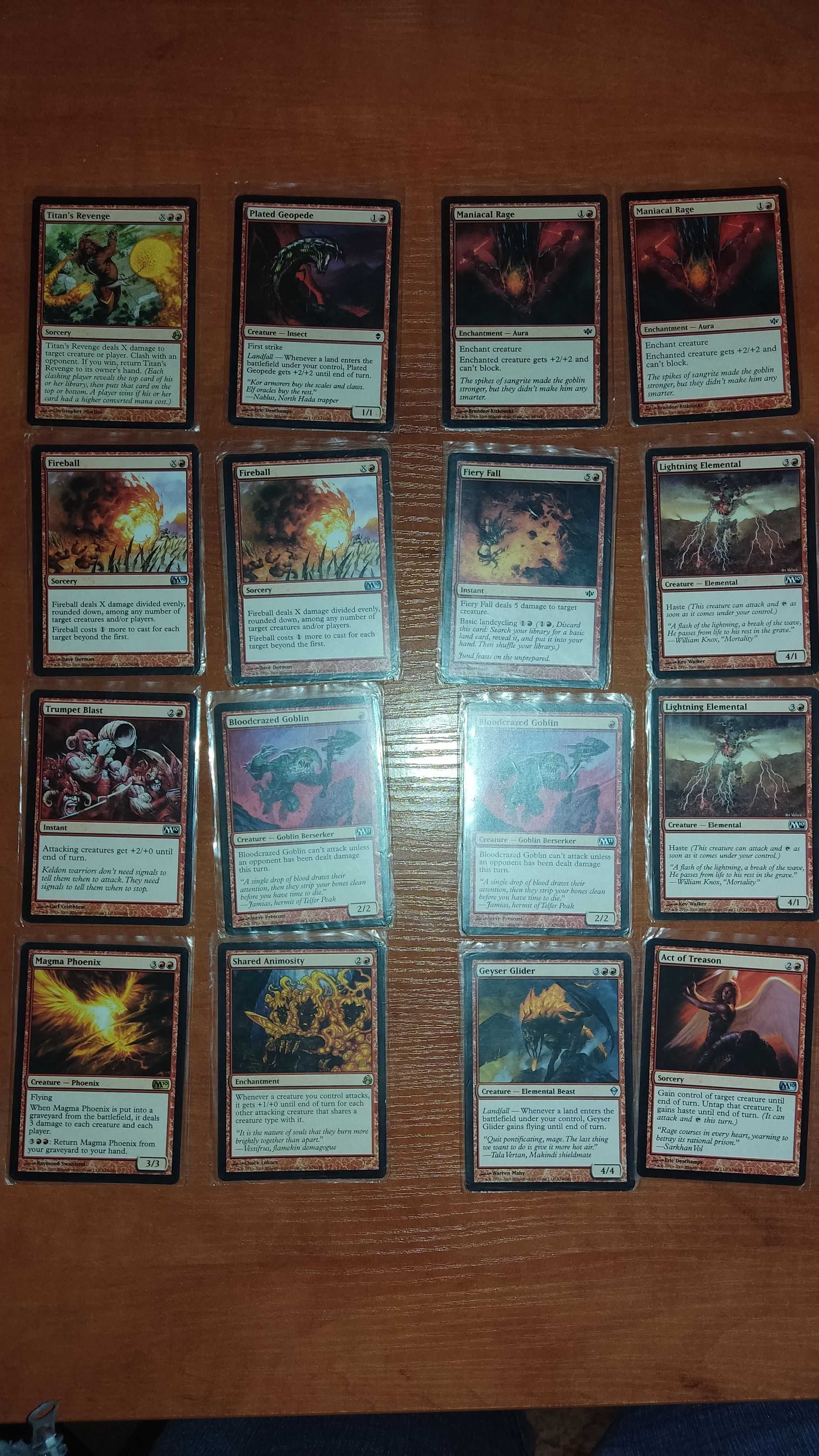 MTG Red Deck (195 kart)