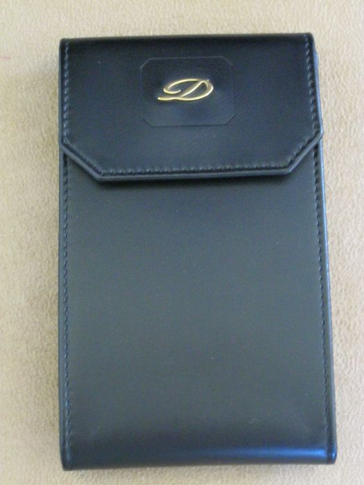 S.T.DUPONT Porta Chaves em Pele Original