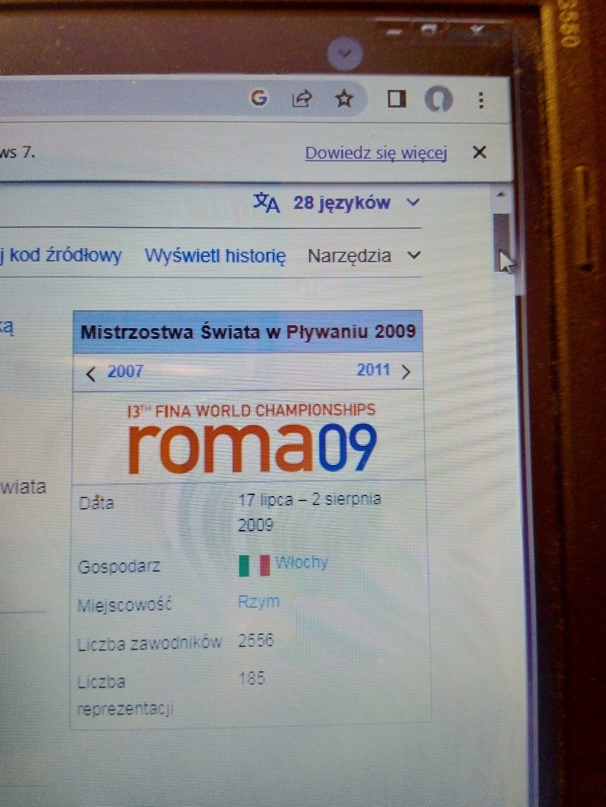 Zegarek Pamiątkowy z MŚ ROMA09., Oryginał
