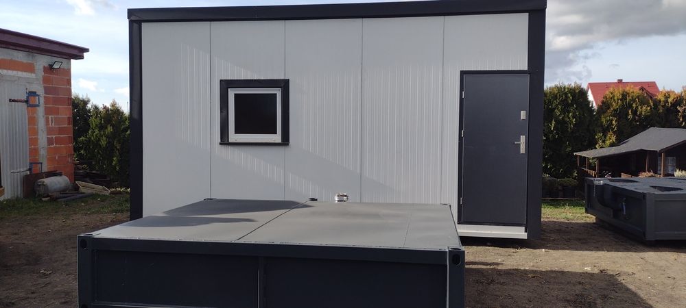 Szambo metalowe Fekalia zbiornik kontener olej