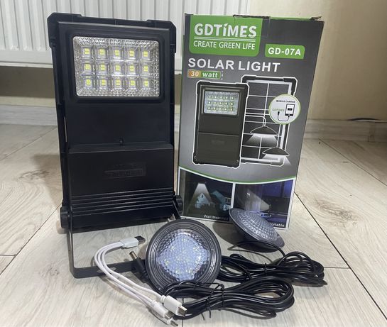 Автономный свет,фонарь,лампа солнечная панель повербанк Горячая цена!