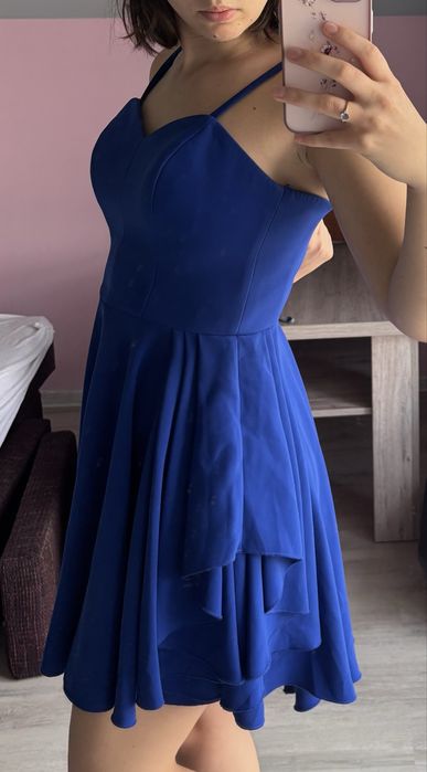 Sukienka na wesele, rozmiar S wieczorowa