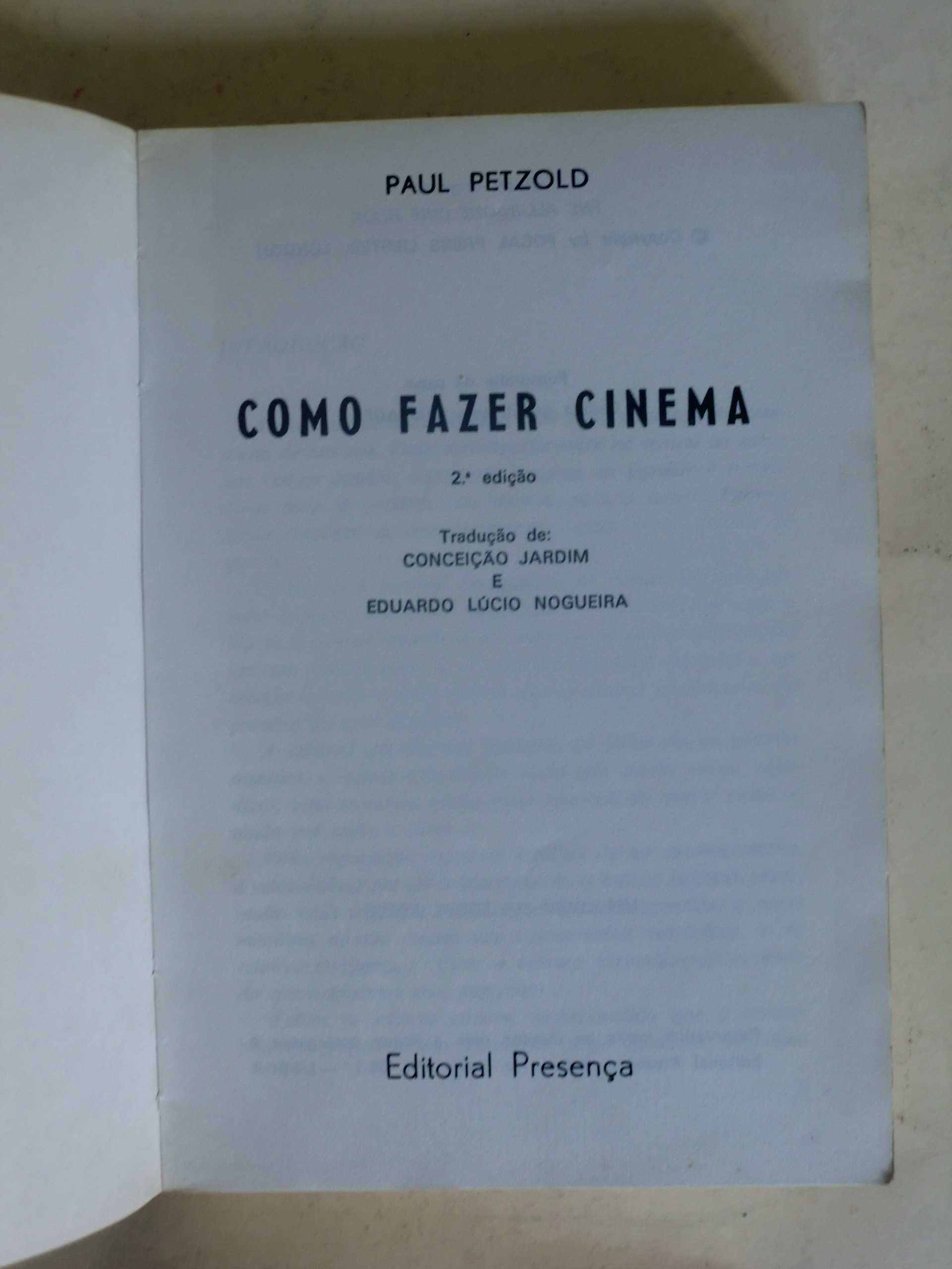 Como fazer cinema
de Paul Petzold