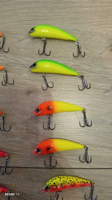 Woblery trociowe Salmon 65 cm rękodzieło