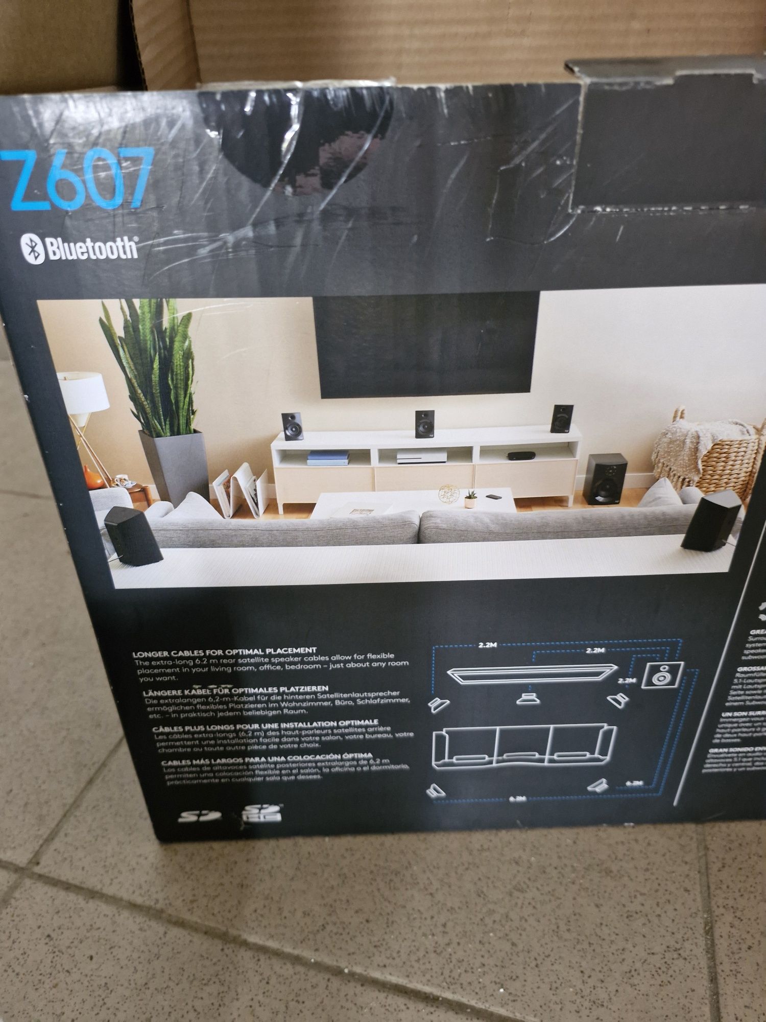 Zestaw głośników Logitech Z607 5.1 Surround Sound