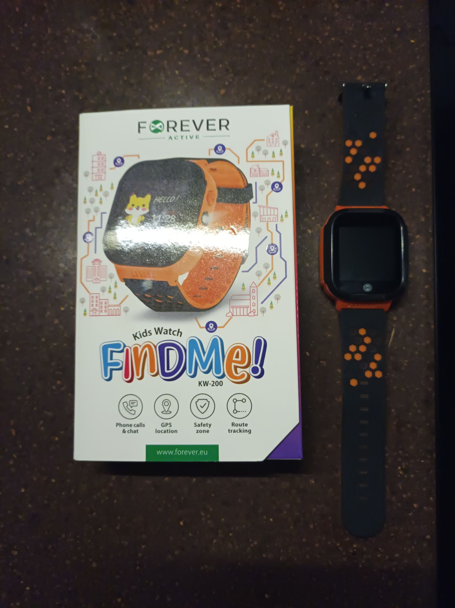 Smartwatch forever find me KW200