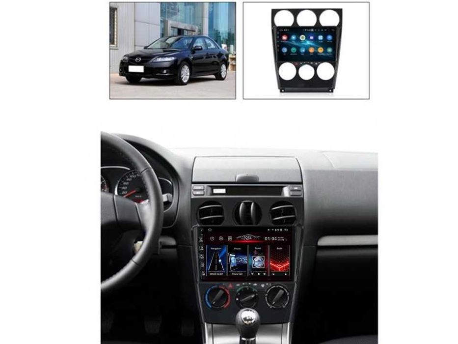 Radio samochodowe Android Mazda 6 Atenza (9", UV) 2002.-2008
