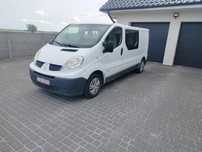Renault Trafic Trafic Brygadówka Long, 6 osobowy, hak