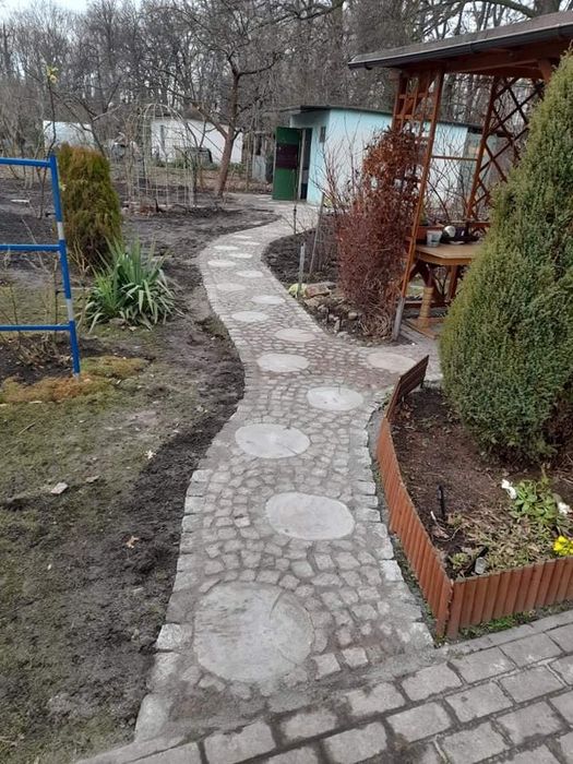 Układanie kostki brukowej brukarstwo chodniki itp