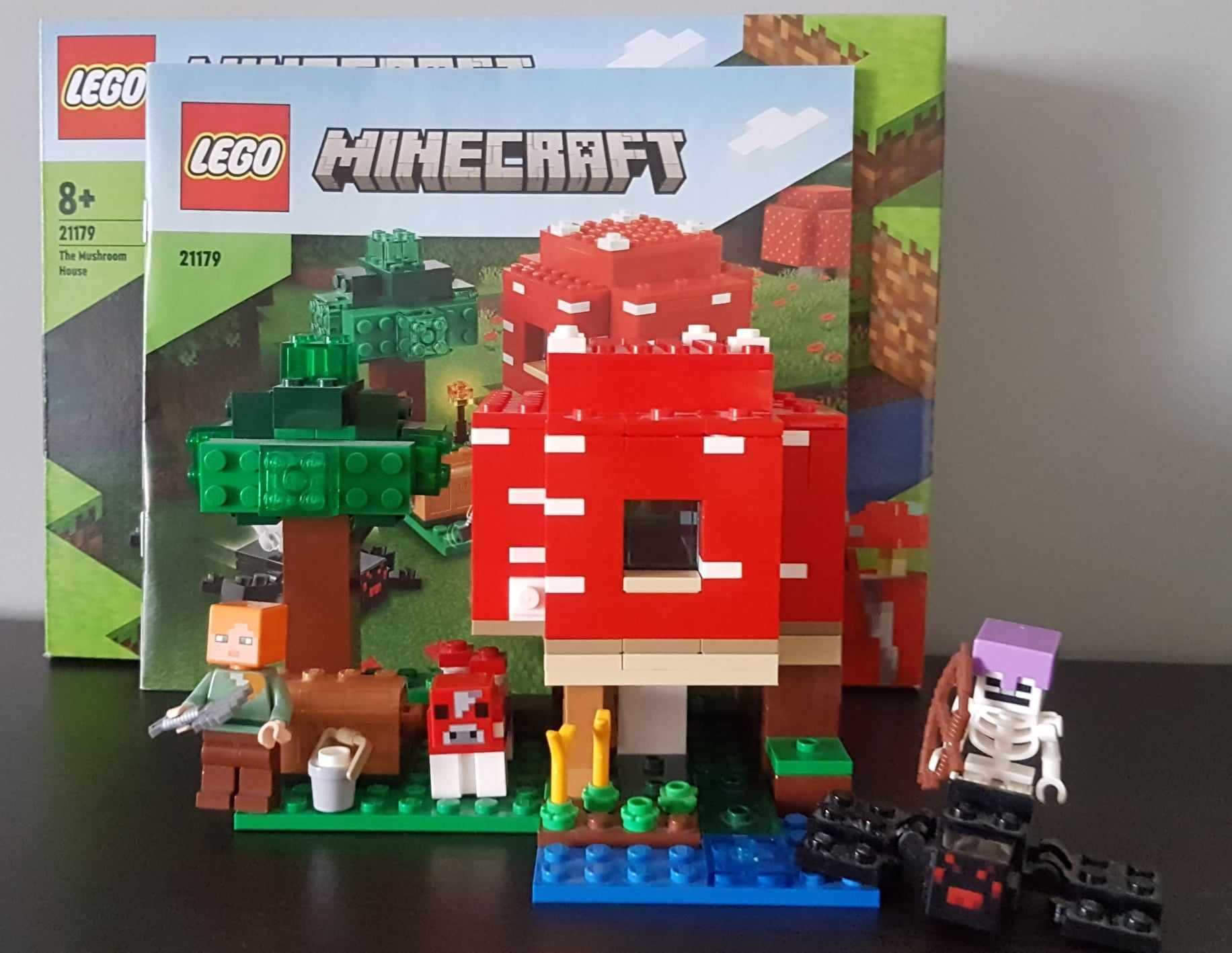 Lego Minecraft 21179 Dom w grzybie