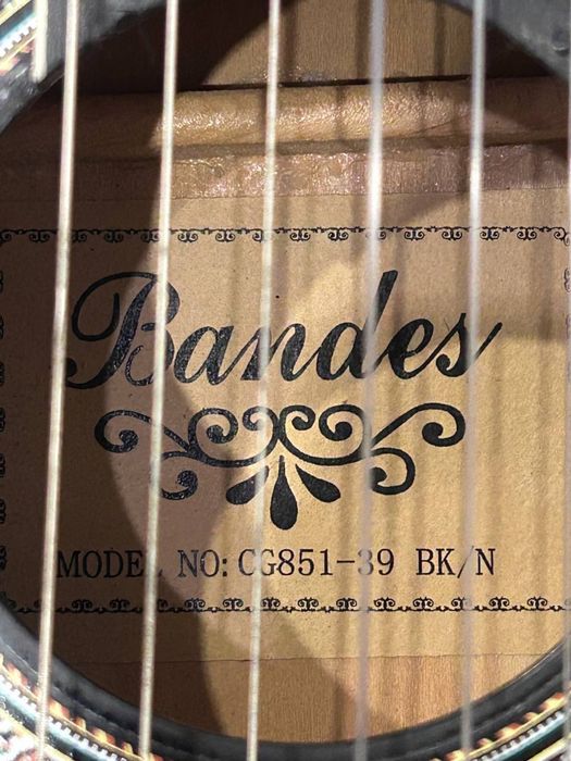 Гитара для левшей bandes cg 851-39