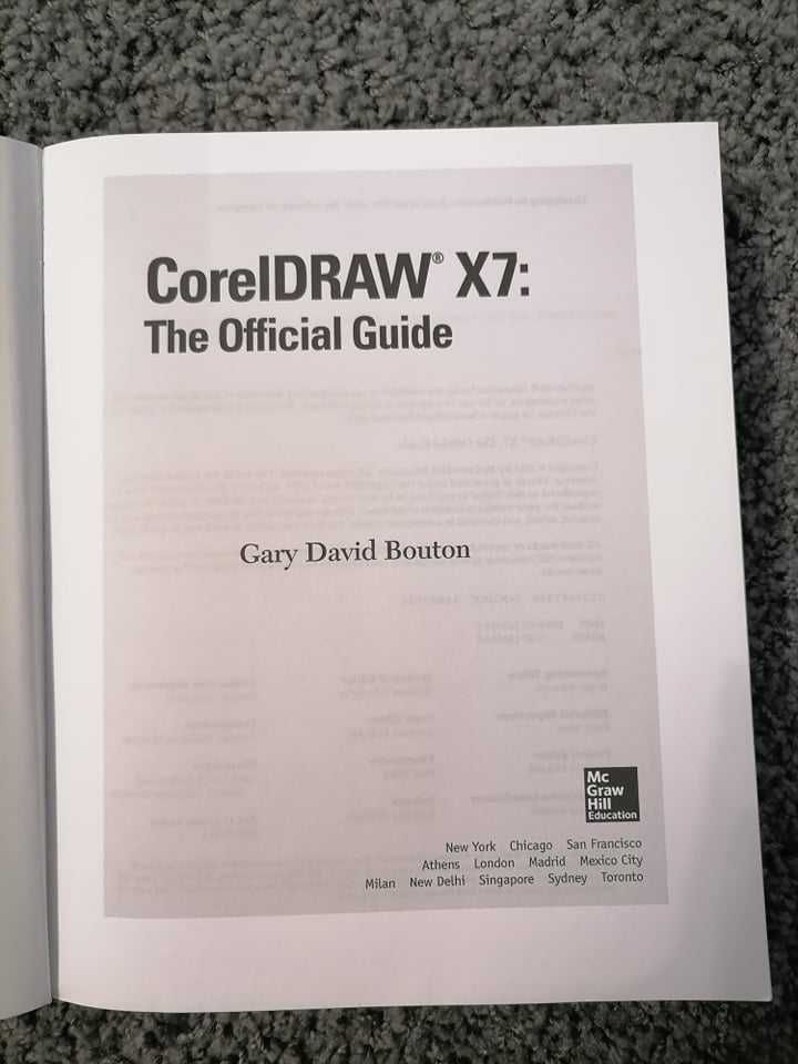 Książka CorelDRAW X7 The Official Guide