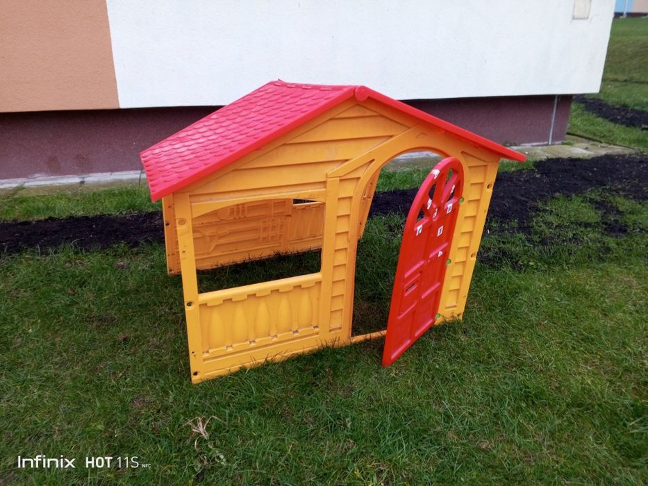 Domek ogrodowy plastikowy
