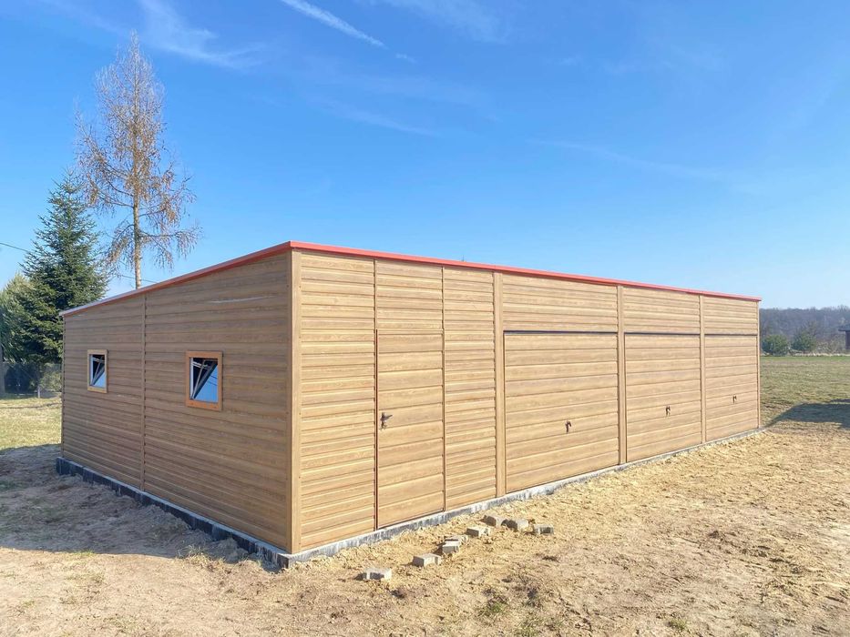 Garaże Blaszane Domki Ogrodowe Wiaty Śmietnikowe