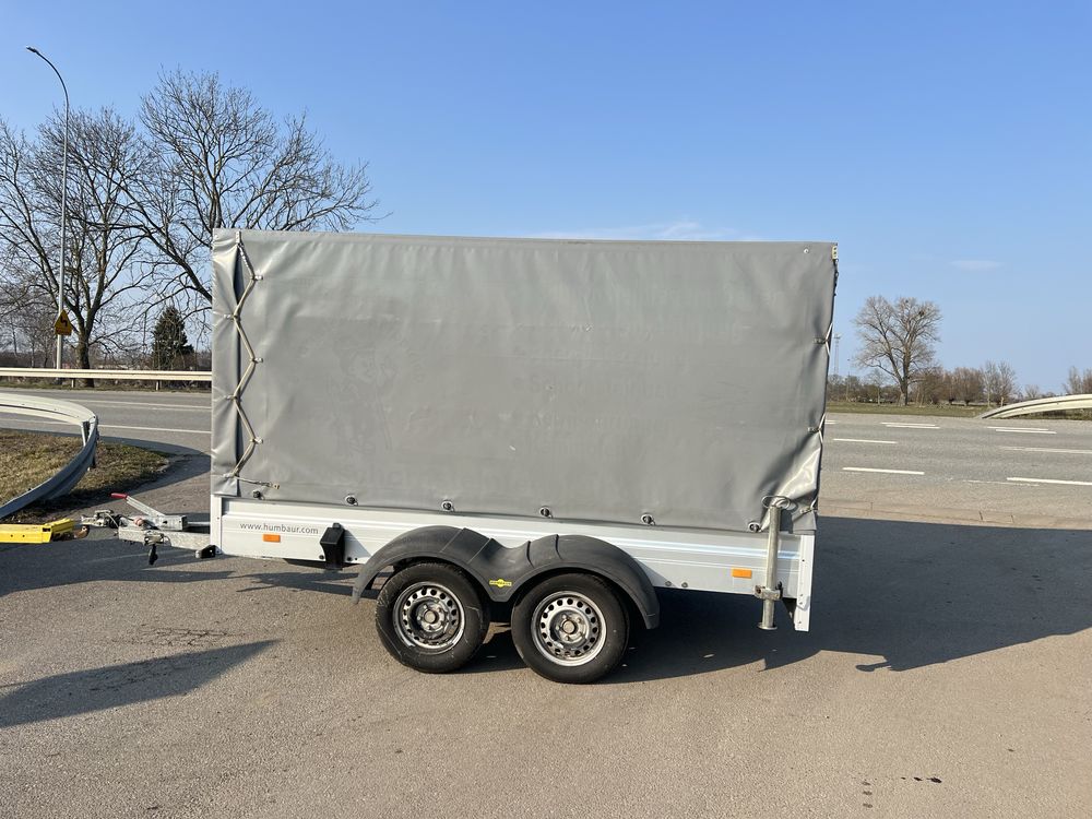 HUMBAUR przyczepa skrzyniowa  2014r 2000kg DMC