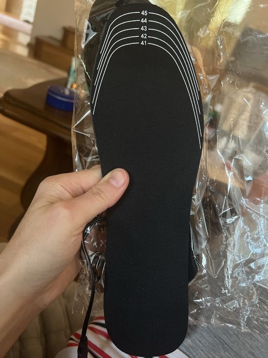 Стельки з підігрівом взуття 41-45 розмір