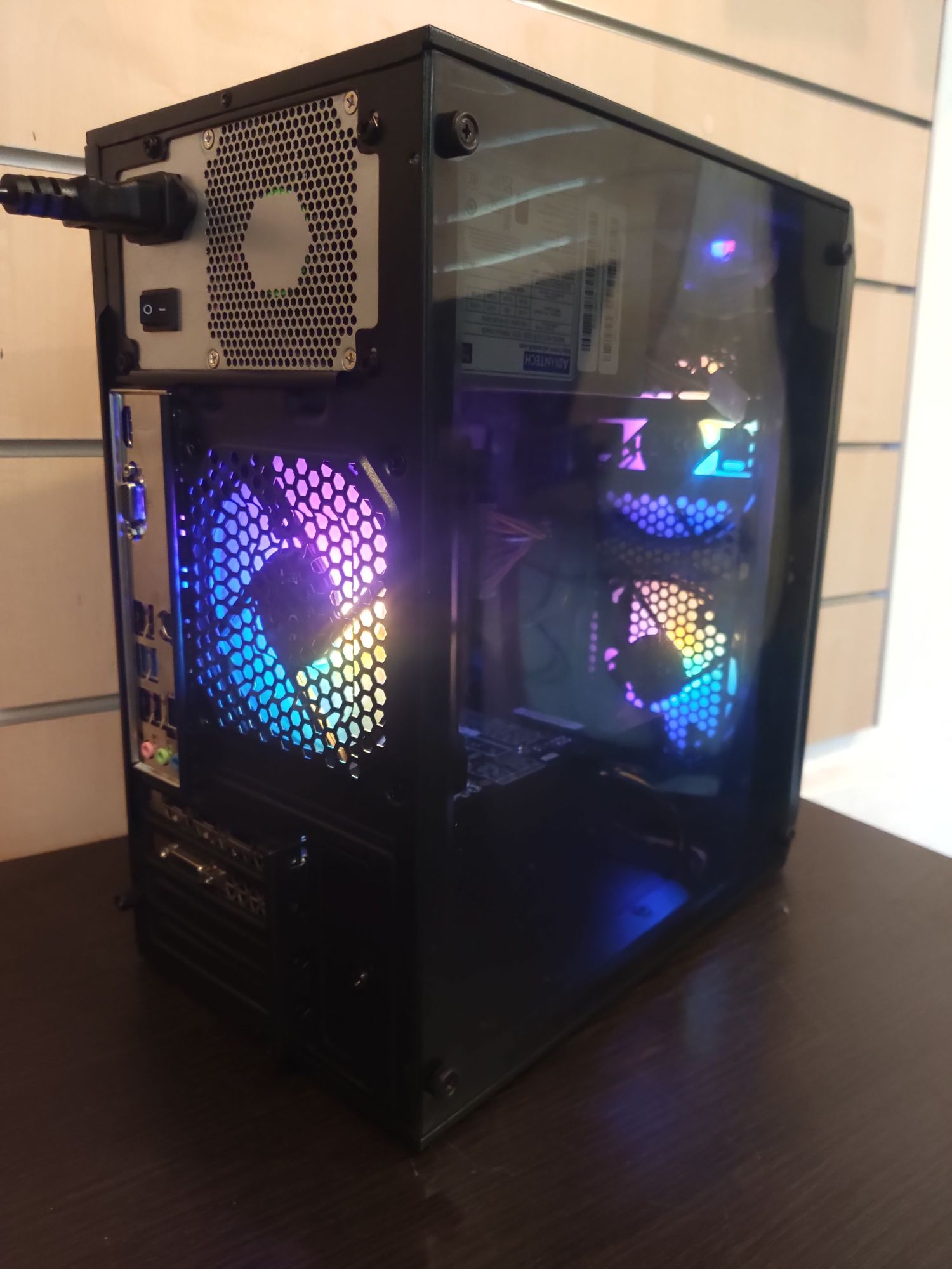 i5-12600K, LED Komputer do gier,16 GB DDR5,RTX 4060,1 TB SSD,Win 11Pro