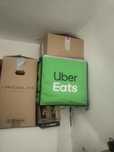 Mochila Térmica Profissional Uber Eats - Como Nova