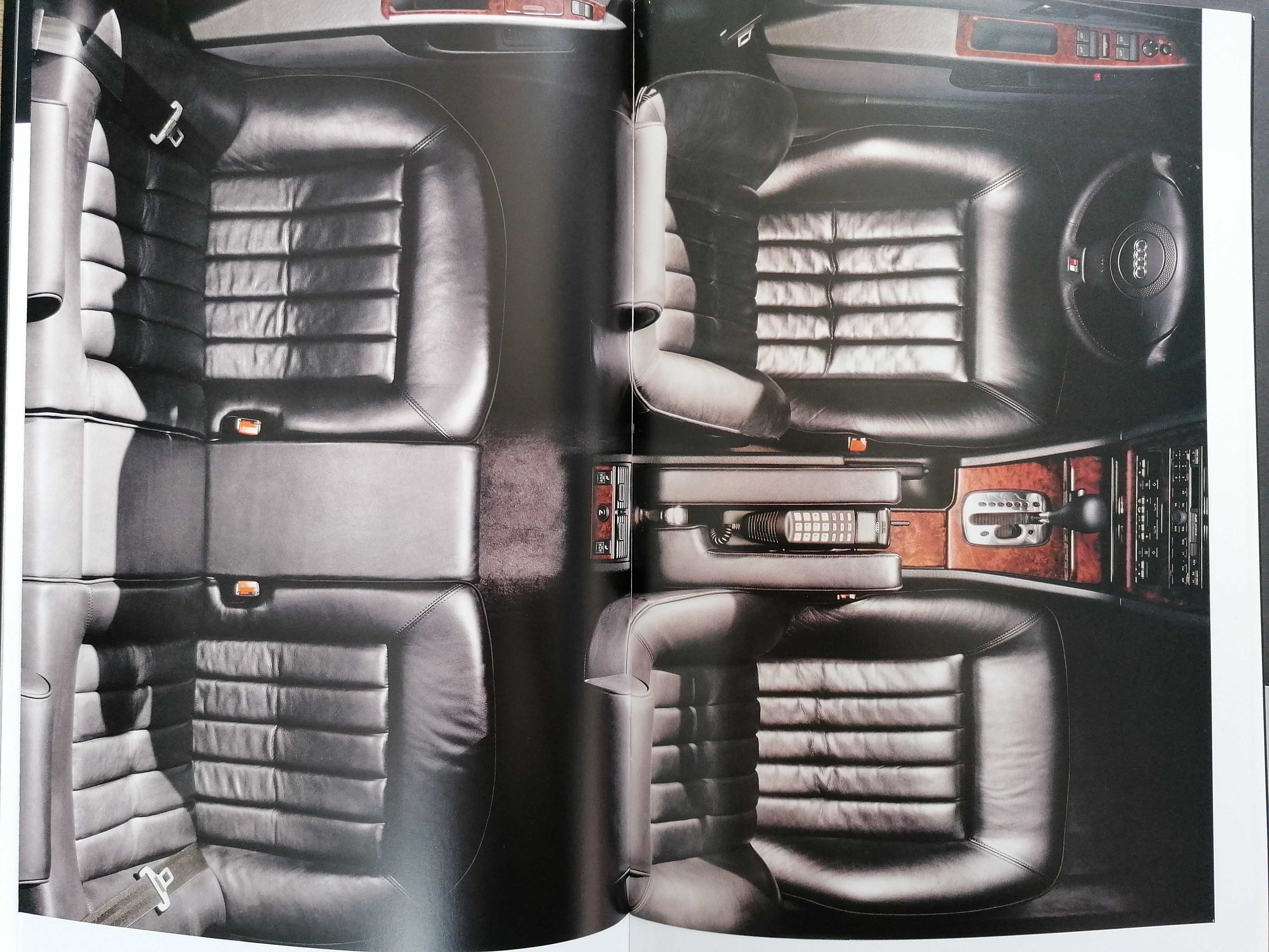Prospekt Audi A8 S8 D2 teczka