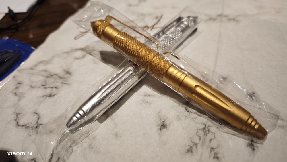 Długopis taktyczny 2_1, ORYGINAŁ, wojskowy/survivalowy + 3 wkłady!