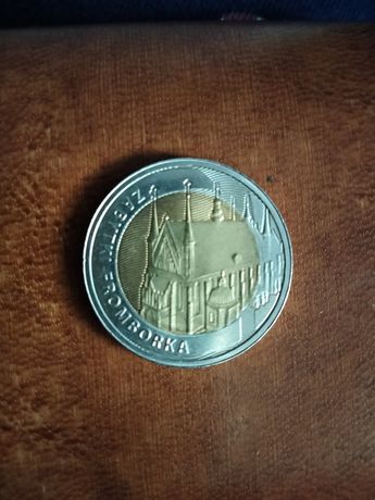 Moneta 5 zł Zabytki Fromborka z 2019 r. Polska moneta