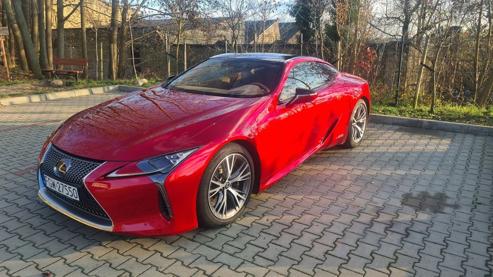 Lexus LC bezwypadkowy faktura vat 23% zjawiskowy