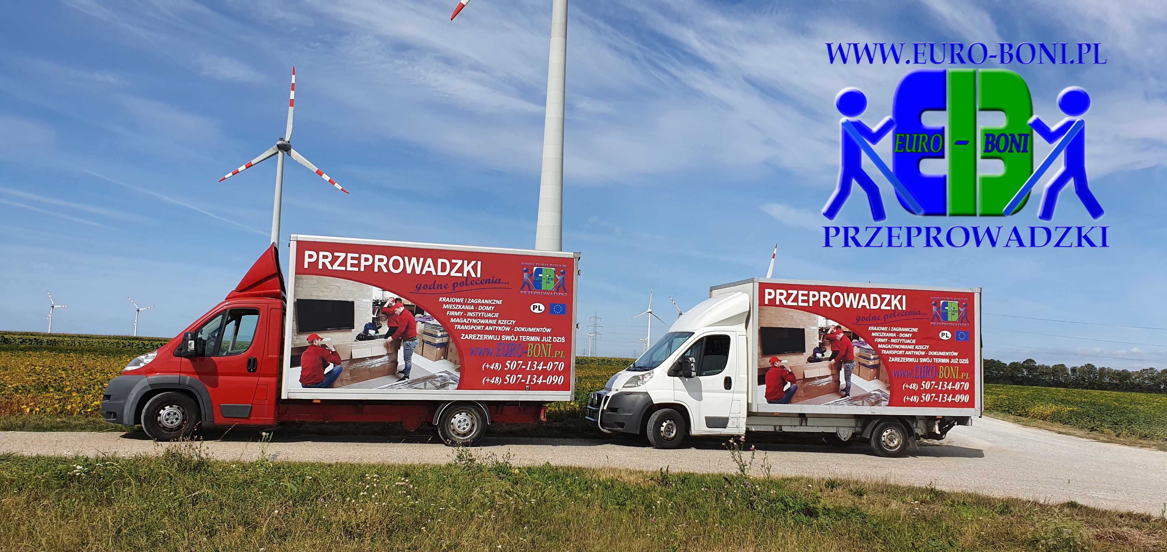 Przeprowadzki Konstancin-Jeziorna Transport mebli rzeczy z wniesieniem