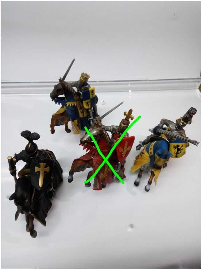 Cavaleiros SCHLEICH medievais/Soldados