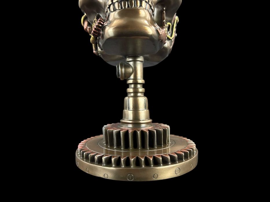 Czacha, Czaszka na podstawce Steampunk VERONESE (WU76570V4)