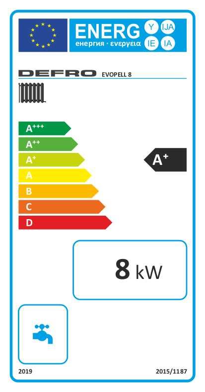 Defro Evopell 8 kW kocioł na pellet na dofinansowanie 5 klasa