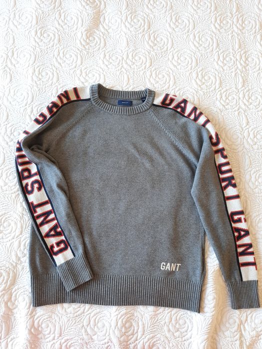 GANT big logo jumper S-M sweater джемпер жіночий чоловічий унісекс